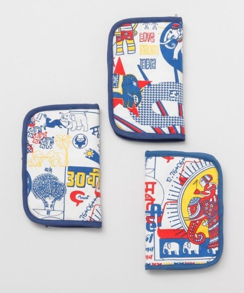 チャイハネ（チャイハネ）の「【チャイハネ】ワールドトリップ マルチケース（パスポートケース・レディース・その他10/ホワイト×ブルー/グリーン系その他/その他20/その他30/その他1/アニマル/ピンク系その他/レッド/カラフル/ベージュ/ブルー・FREE）」の15枚目の写真