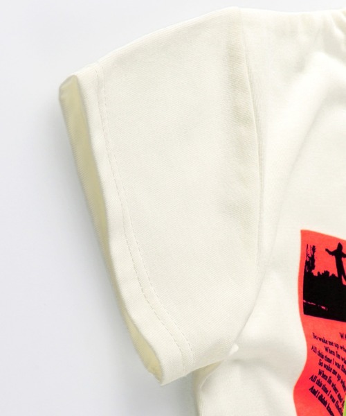 RADCHAP（ラッドチャップ）の「【RADCHAPプチプラ】フォトプリントＴシャツ（Tシャツ/カットソー・キッズ・オフホワイト/ベージュ・100cm/110cm/90cm/120cm/130cm/150cm/140cm）」の17枚目の写真