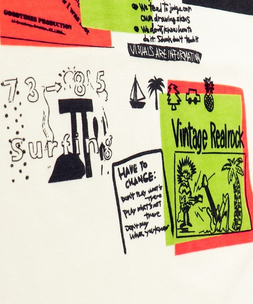 RADCHAP（ラッドチャップ）の「【RADCHAPプチプラ】フォトプリントＴシャツ（Tシャツ/カットソー・キッズ・オフホワイト/ベージュ・100cm/110cm/90cm/120cm/130cm/150cm/140cm）」の5枚目の写真