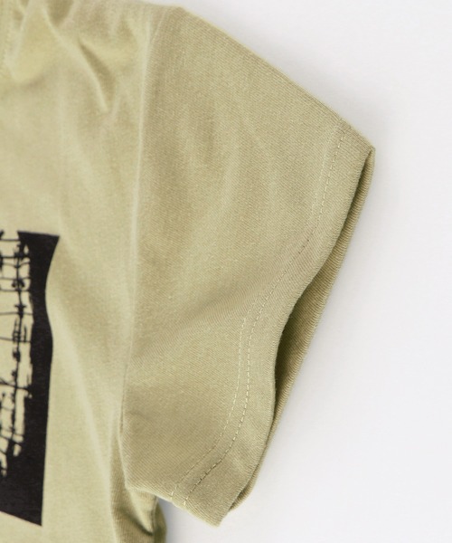 RADCHAP（ラッドチャップ）の「【RADCHAPプチプラ】フォトプリントＴシャツ（Tシャツ/カットソー・キッズ・オフホワイト/ベージュ・100cm/110cm/90cm/120cm/130cm/150cm/140cm）」の8枚目の写真