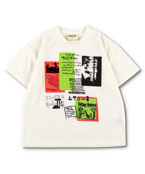RADCHAP（ラッドチャップ）の「【RADCHAPプチプラ】フォトプリントＴシャツ（Tシャツ/カットソー・キッズ・オフホワイト/ベージュ・100cm/110cm/90cm/120cm/130cm/150cm/140cm）」の19枚目の写真