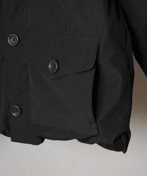 roial(ロイアル)の「DOWN JACKET/ROIAL(ロイアル)ダウンジャケット・アウター(ダウンジャケット/コート・メンズ・ブラック/ベージュ/オレンジ・MEDIUM/LARGE/SMALL/X-LARGE)」の16枚目の写真