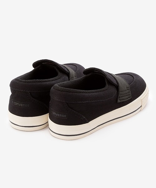 CONVERSE（コンバース）の「CONVERSE KID'S LOAFER SK / コンバース キッズ ローファー SK（スリッポン・キッズ・ブラック・16.0cm/19.0cm/18.0cm/17.0cm）」の2枚目の写真
