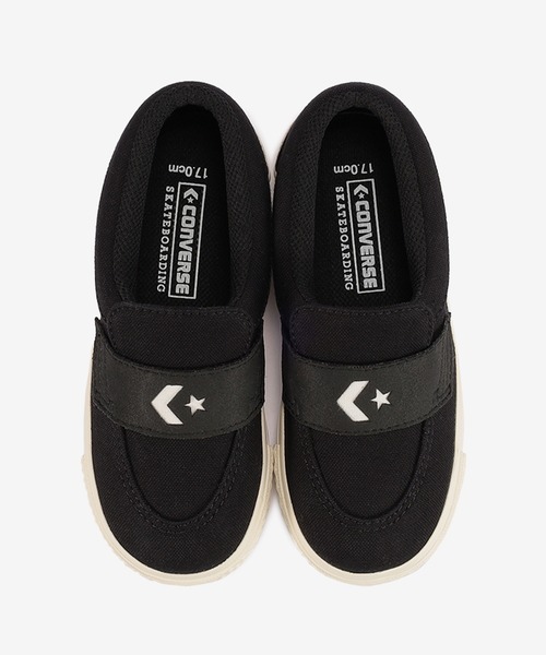 CONVERSE（コンバース）の「CONVERSE KID'S LOAFER SK / コンバース キッズ ローファー SK（スリッポン・キッズ・ブラック・16.0cm/19.0cm/18.0cm/17.0cm）」の3枚目の写真