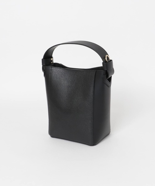 MARCO BIANCHINI（マルコビアンチーニ）の「MARCO BIANCHINI　2WAYバケツ型バッグ（ショルダーバッグ・レディース・グレー系その他/ブラック/グリーン・ONE）」の8枚目の写真