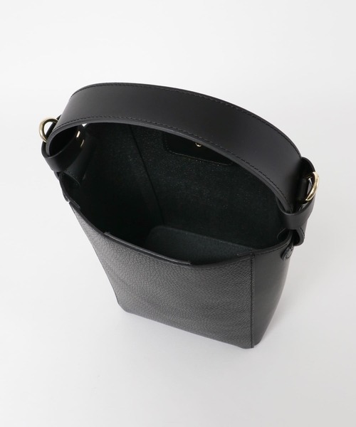 MARCO BIANCHINI（マルコビアンチーニ）の「MARCO BIANCHINI　2WAYバケツ型バッグ（ショルダーバッグ・レディース・グレー系その他/ブラック/グリーン・ONE）」の5枚目の写真