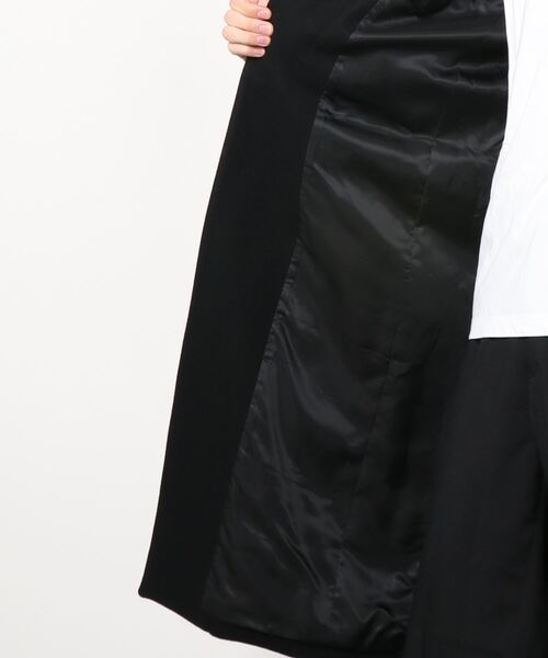 LITTLEBIG（リトルビッグ）の「LITTLEBIG 3B Chester Field Coat (LB213-CT04)（チェスターコート・メンズ・ブラック・44/46）」の4枚目の写真