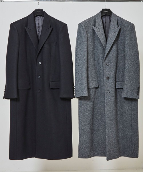 LITTLEBIG（リトルビッグ）の「LITTLEBIG 3B Chester Field Coat (LB213-CT04)（チェスターコート・メンズ・ブラック・44/46）」の11枚目の写真