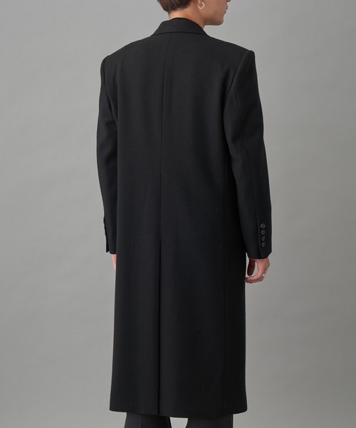 LITTLEBIG（リトルビッグ）の「LITTLEBIG 3B Chester Field Coat (LB213-CT04)（チェスターコート・メンズ・ブラック・44/46）」の9枚目の写真