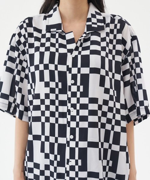 FEKETE(フェケテ)の「FEKETE MADE OPEN COLLAR CHEES SHIRT(シャツ/ブラウス・メンズ・ホワイト×ブラック・FREE)」の21枚目の写真