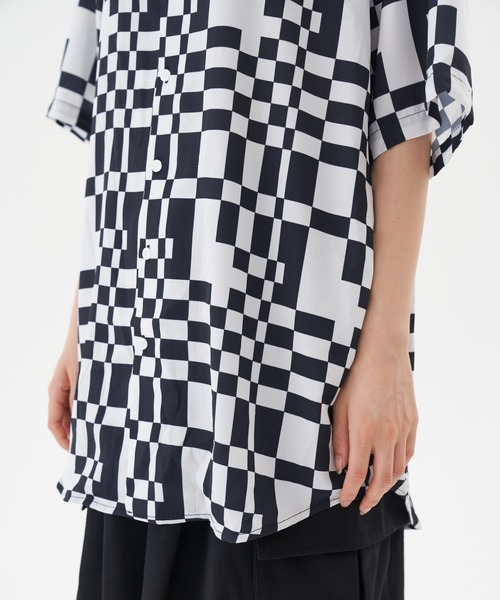 FEKETE(フェケテ)の「FEKETE MADE OPEN COLLAR CHEES SHIRT(シャツ/ブラウス・メンズ・ホワイト×ブラック・FREE)」の16枚目の写真
