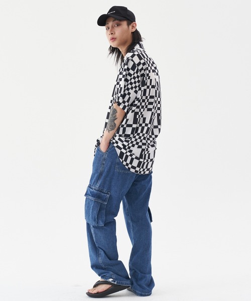 FEKETE(フェケテ)の「FEKETE MADE OPEN COLLAR CHEES SHIRT(シャツ/ブラウス・メンズ・ホワイト×ブラック・FREE)」の18枚目の写真