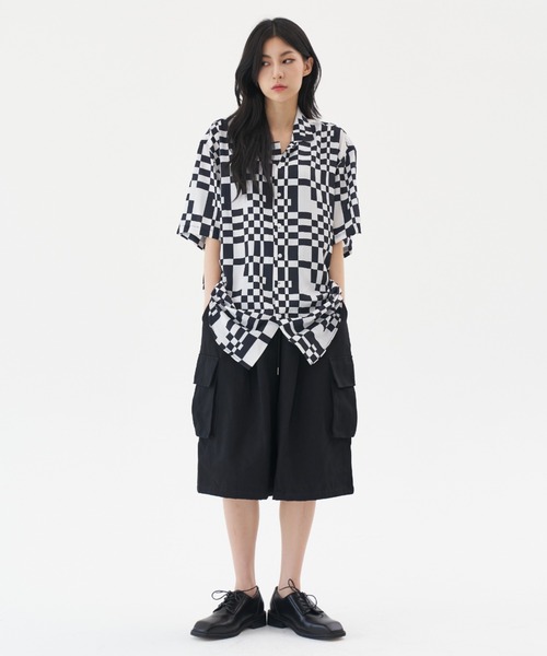 FEKETE(フェケテ)の「FEKETE MADE OPEN COLLAR CHEES SHIRT(シャツ/ブラウス・メンズ・ホワイト×ブラック・FREE)」の20枚目の写真