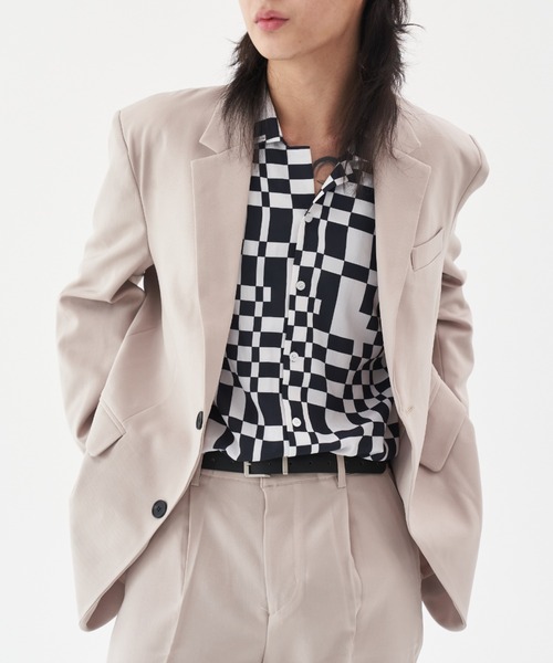 FEKETE(フェケテ)の「FEKETE MADE OPEN COLLAR CHEES SHIRT(シャツ/ブラウス・メンズ・ホワイト×ブラック・FREE)」の14枚目の写真