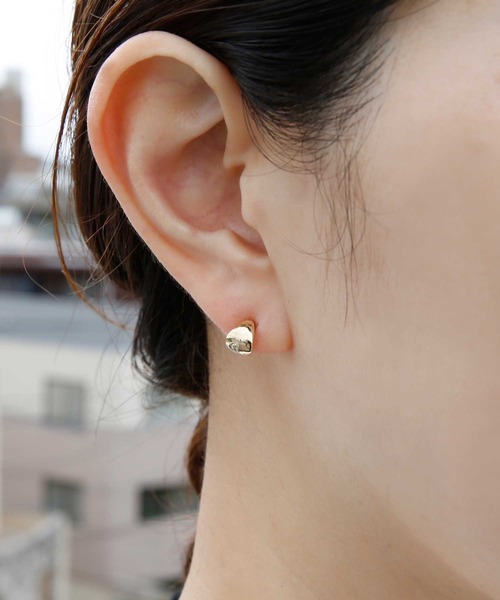 colleca la（コレカラ）の「miniループフィット・フィットドロップイヤリング（イヤリング・レディース・シルバー/ゴールド/ピンクゴールド・ﾌﾘ-）」の8枚目の写真