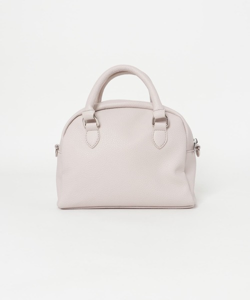 ITEMS URBANRESEARCH(アイテムズ アーバンリサーチ)の「ラウンドボストンバッグ(ボストンバッグ・レディース・ネイビー/ベージュ/ピンク・-)」の16枚目の写真