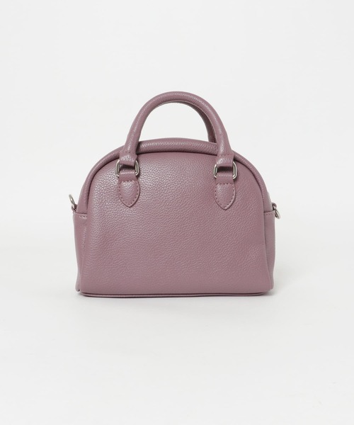 ITEMS URBANRESEARCH(アイテムズ アーバンリサーチ)の「ラウンドボストンバッグ(ボストンバッグ・レディース・ネイビー/ベージュ/ピンク・-)」の17枚目の写真