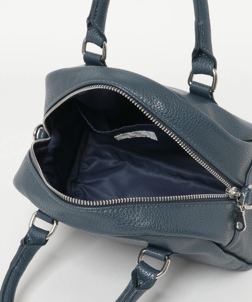 ITEMS URBANRESEARCH(アイテムズ アーバンリサーチ)の「ラウンドボストンバッグ(ボストンバッグ・レディース・ネイビー/ベージュ/ピンク・-)」の21枚目の写真