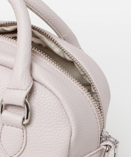 ITEMS URBANRESEARCH(アイテムズ アーバンリサーチ)の「ラウンドボストンバッグ(ボストンバッグ・レディース・ネイビー/ベージュ/ピンク・-)」の22枚目の写真