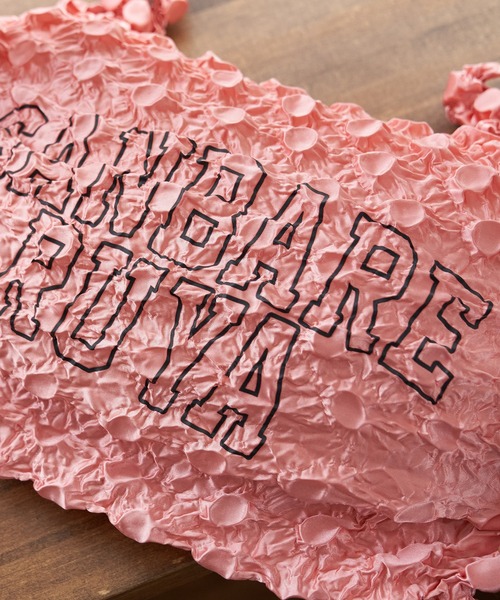 ROPE' PICNIC（ロペピクニック）の「【ガンバレルーヤ×ROPE' PICNIC】ドットストレッチエコバッグ（エコバッグ/サブバッグ・レディース・ピンク/イエロー・FREE）」の5枚目の写真