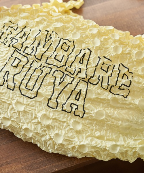 ROPE' PICNIC（ロペピクニック）の「【ガンバレルーヤ×ROPE' PICNIC】ドットストレッチエコバッグ（エコバッグ/サブバッグ・レディース・ピンク/イエロー・FREE）」の14枚目の写真