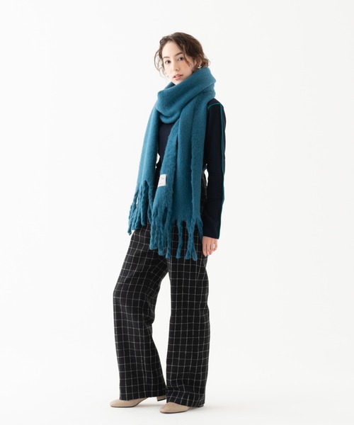 LAYMEE（レイミー）の「Frame knit / フレームニット（ニット/セーター・レディース・ブラック/ピンク/ネイビー・FREE）」の19枚目の写真