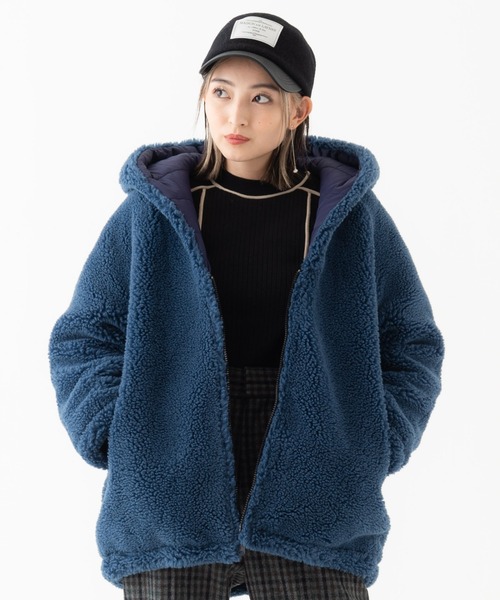 LAYMEE（レイミー）の「Frame knit / フレームニット（ニット/セーター・レディース・ブラック/ピンク/ネイビー・FREE）」の16枚目の写真