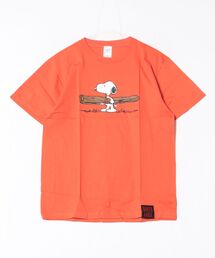 【 PEANUTS / NOSTALGICA 】 スヌーピー Tシャツ Type D