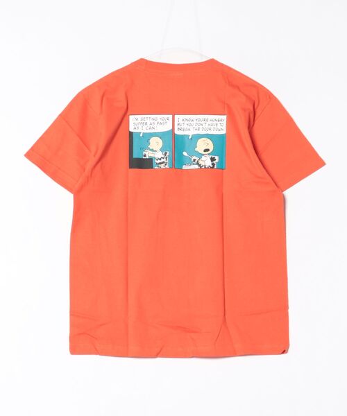 PEANUTS(ピーナッツ)の「【 PEANUTS / NOSTALGICA 】 スヌーピー Tシャツ Type D(Tシャツ/カットソー・レディース・ブラック/ネイビー/オレンジ/ブルー/グリーン/フューシャピンク・MEDIUM/LARGE)」の12枚目の写真