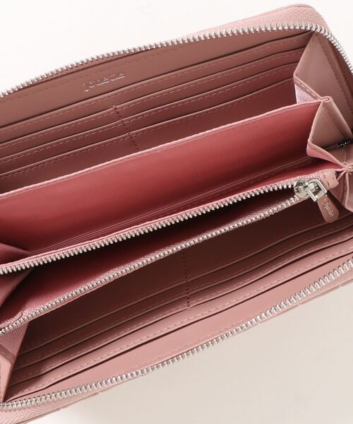 jouetie（ジュエティ）の「【jouetie/ジュエティ】　ストライプステッチ　ラウンドZIP長財布（財布・レディース・ピンク/オリーブ/ブラック/カーキ/ワイン/ダークブルー/アイボリー/ベージュ/ダークグリーン/ターコイズブルー/ブルー系その他・FREE）」の17枚目の写真