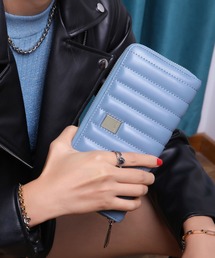 jouetie | 【jouetie/ジュエティ】　ストライプステッチ　ラウンドZIP長財布(財布)