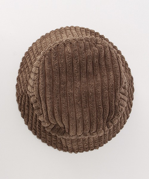 X-girl Stages（エックスガールステージス）の「コールテンバケットハット（ハット・キッズ・ブラウン/アイボリー・FREE）」の8枚目の写真