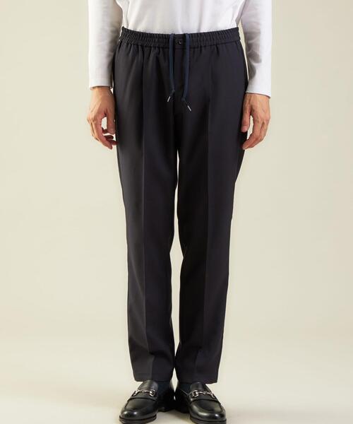 green label relaxing（グリーンレーベルリラクシング）の「OLT＜REDA ACTIVE×green label relaxing＞トロ無地 01 イージーパンツ（スラックス・メンズ・ダークブラウン/ダークグレー/ネイビー・M/L/XL/S）」の4枚目の写真