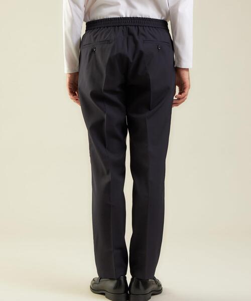 green label relaxing（グリーンレーベルリラクシング）の「OLT＜REDA ACTIVE×green label relaxing＞トロ無地 01 イージーパンツ（スラックス・メンズ・ダークブラウン/ダークグレー/ネイビー・M/L/XL/S）」の8枚目の写真