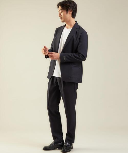 green label relaxing（グリーンレーベルリラクシング）の「OLT＜REDA ACTIVE×green label relaxing＞トロ無地 01 イージーパンツ（スラックス・メンズ・ダークブラウン/ダークグレー/ネイビー・M/L/XL/S）」の13枚目の写真