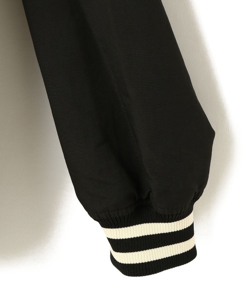 schott（ショット）の「【WEB LIMITED】Schott/ショット/AWARD PULLOVER JACKET/ナイロン プルオーバー ジャケット（ナイロンジャケット・メンズ・ブラック/ダークグリーン・MEDIUM/LARGE/X-LARGE/XX-LARGE）」の4枚目の写真