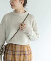 URBAN RESEARCH ROSSO WOMEN | エアリーニットハイネックプルオーバー(ニット/セーター)