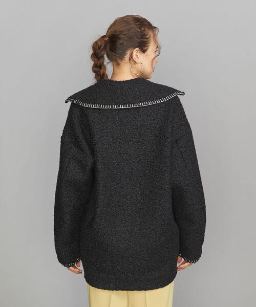 J.C.M（ジェーシーエム）の「＜J.C.M＞スキッパー プルオーバー（Tシャツ/カットソー・レディース・ブラック・38）」の7枚目の写真