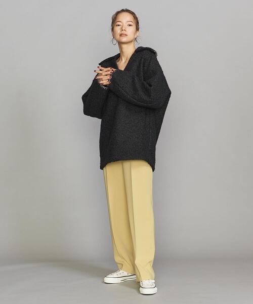 J.C.M（ジェーシーエム）の「＜J.C.M＞スキッパー プルオーバー（Tシャツ/カットソー・レディース・ブラック・38）」の6枚目の写真