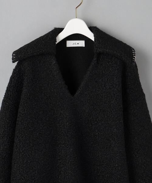 J.C.M（ジェーシーエム）の「＜J.C.M＞スキッパー プルオーバー（Tシャツ/カットソー・レディース・ブラック・38）」の10枚目の写真