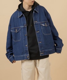 Lee（リー）の「【LEE/リー】RIDER JACKET/デニムジャケット/ビッグシルエット（カバーオール・メンズ）」