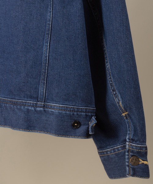 Lee(リー)の「【LEE/リー】RIDER JACKET/デニムジャケット/ビッグシルエット(カバーオール・メンズ・ダークインディゴブルー/ライトインディゴブルー・S/M/L/XL)」の11枚目の写真