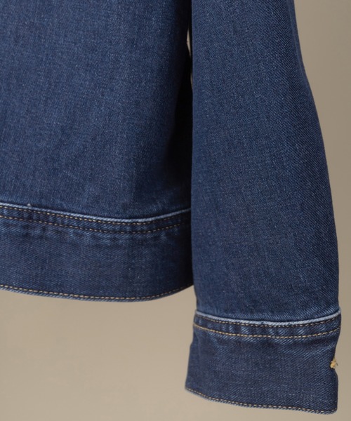 Lee(リー)の「【LEE/リー】RIDER JACKET/デニムジャケット/ビッグシルエット(カバーオール・メンズ・ダークインディゴブルー/ライトインディゴブルー・S/M/L/XL)」の12枚目の写真
