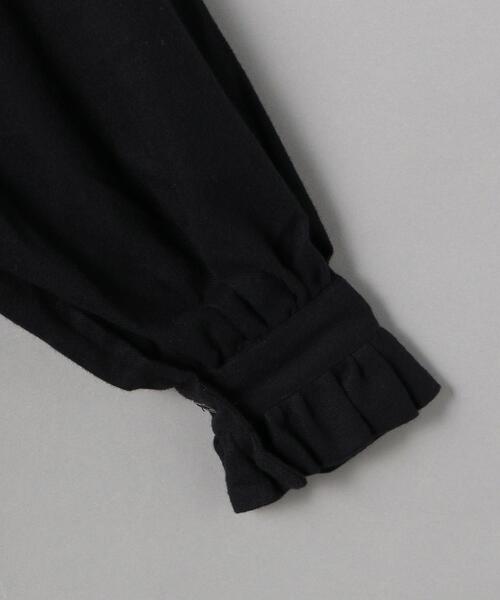 The Duchess Designs（ダッチェス・デザイン）の「＜The Duchess Designs＞フリルブラウス◆（シャツ/ブラウス・レディース・ブラック/オフホワイト・34）」の10枚目の写真