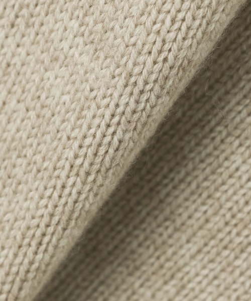 N.O.R.C by the line（ノークバイザライン）の「ウールカシミヤタートルネック（ニット/セーター・レディース・ブラック/ピンク/オフホワイト/アッシュブラウン/ベージュ/トップグレー・L/M/S）」の9枚目の写真