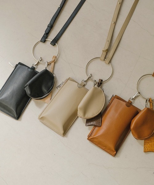 Bab（バブ）の「【WEB限定】リングハンドルマルチショルダーバッグ（ショルダーバッグ・レディース・ブラック/ベージュ/ブラウン・ONESIZE）」の4枚目の写真