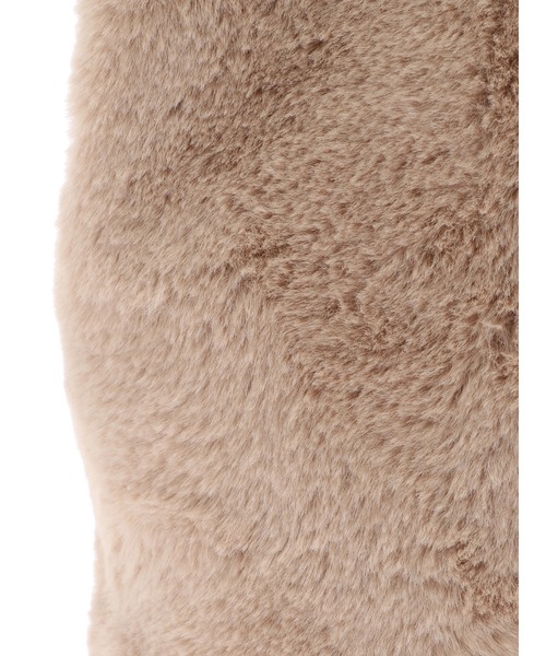 earth music&ecology(アースミュージックアンドエコロジー)の「ファー巾着バッグ *(ハンドバッグ・レディース・ブラウン/ピンク/アイボリー・FREE)」の10枚目の写真