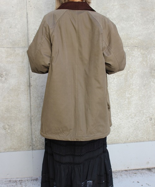 MLI'A(エムリア)の「襟配色ミリタリージャケット(ブルゾン・レディース・ベージュ/カーキ・M)」の15枚目の写真