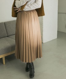 URBAN RESEARCH | スウエードタッチプリーツスカート(スカート)