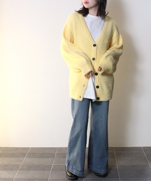 one way（ワンウェイ）の「【oneway Jeans】シャギーカーデ